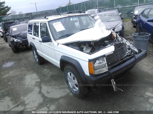 1J4FJ28S8TL280515 - 1996 JEEP CHEROKEE SE WHITE photo 1