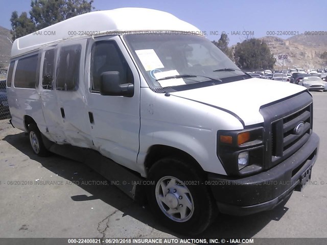 1FTNS2EW7ADA89472 - 2010 FORD ECONOLINE E250 VAN WHITE photo 1