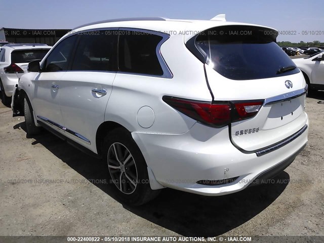 5N1AL0MN0GC517420 - 2016 INFINITI QX60 WHITE photo 3