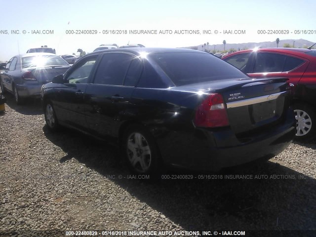 1G1ZU54814F122807 - 2004 CHEVROLET MALIBU LT Dark Blue photo 3