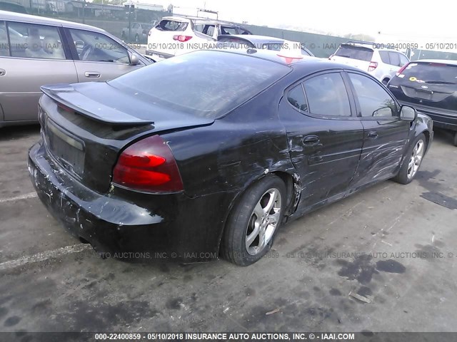 2G2WC58C961211275 - 2006 PONTIAC GRAND PRIX GXP BLACK photo 4