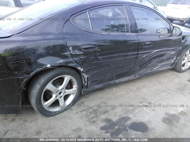 2G2WC58C961211275 - 2006 PONTIAC GRAND PRIX GXP BLACK photo 6