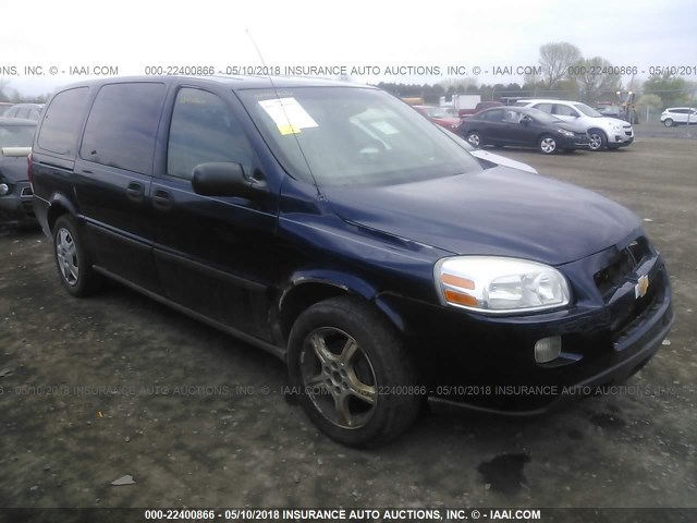 1GNDV23L66D189475 - 2006 CHEVROLET UPLANDER LS BLUE photo 1