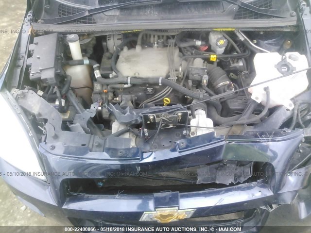 1GNDV23L66D189475 - 2006 CHEVROLET UPLANDER LS BLUE photo 10