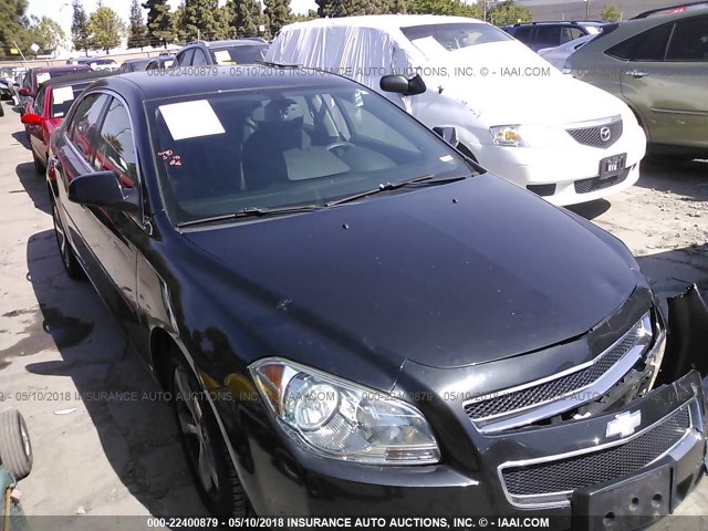 1G1ZC5E02CF201056 - 2012 CHEVROLET MALIBU 1LT შავი ფოტო 1