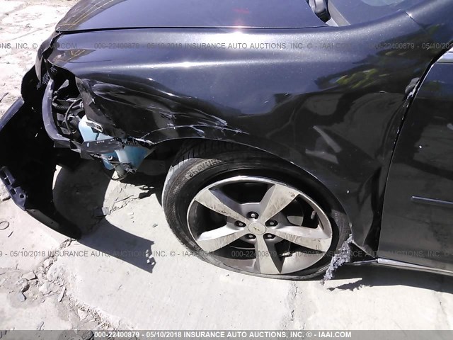 1G1ZC5E02CF201056 - 2012 CHEVROLET MALIBU 1LT შავი ფოტო 6