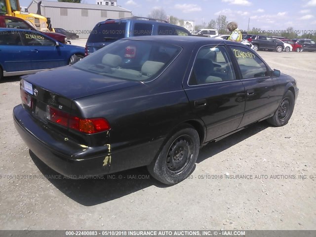 4T1BG22K41U830792 - 2001 TOYOTA CAMRY CE/LE/XLE 黑色 照片 4