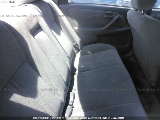 4T1BG22K41U830792 - 2001 TOYOTA CAMRY CE/LE/XLE 黑色 照片 8