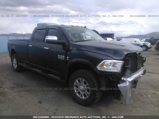 3C63R3JL0JG199973 - 2018 RAM 3500 LARAMIE GRAY photo 1