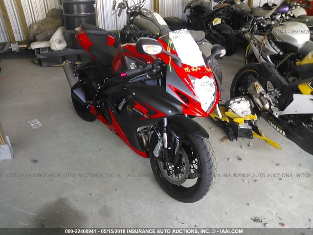 JS1GN7FA6G2100427 - 2016 SUZUKI GSX-R600 RED photo 1