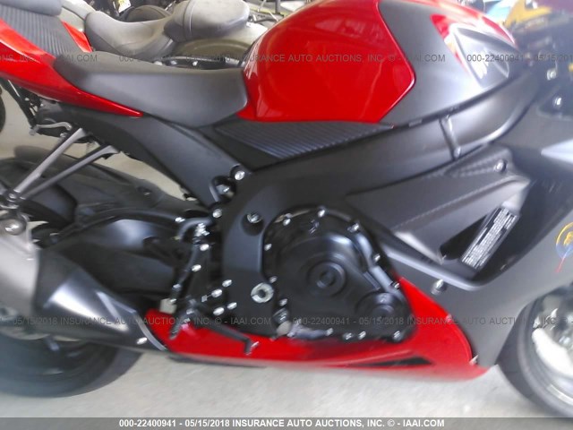 JS1GN7FA6G2100427 - 2016 SUZUKI GSX-R600 RED photo 8