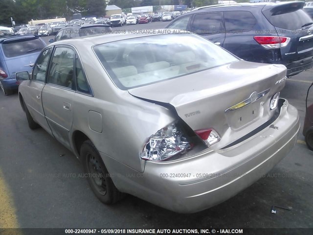 4T1BF28B13U271294 - 2003 TOYOTA AVALON XL/XLS GOLD photo 3