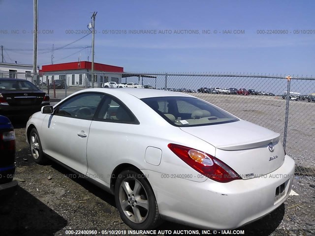 4T1CA30P76U091368 - 2006 TOYOTA CAMRY SOLARA SE/SLE WHITE photo 3