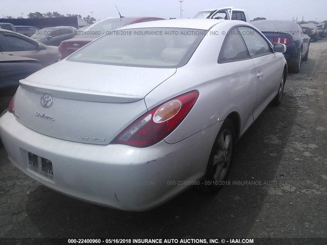 4T1CA30P76U091368 - 2006 TOYOTA CAMRY SOLARA SE/SLE თეთრი ფოტო 4