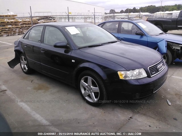 WAULC68E55A104974 - 2005 AUDI A4 1.8T QUATTRO/SPECIAL Dark Blue photo 1