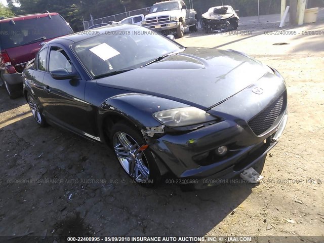 JM1FE173140122678 - 2004 MAZDA RX8 GREEN photo 1