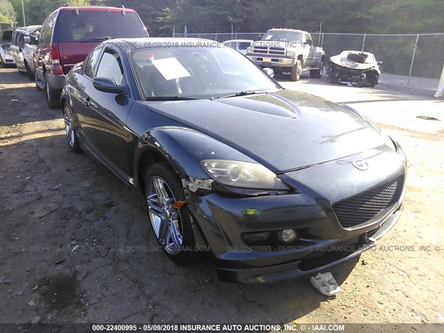 JM1FE173140122678 - 2004 MAZDA RX8 GREEN photo 6