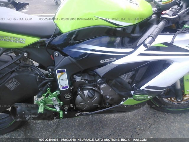 JKBZXJE10FA015827 - 2015 KAWASAKI ZX636 E GREEN photo 8