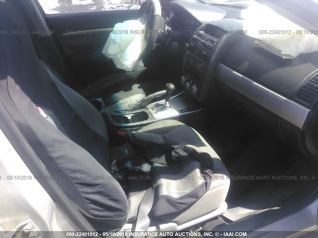 4A32B2FF5AE008820 - 2010 MITSUBISHI GALANT FE SILVER photo 5