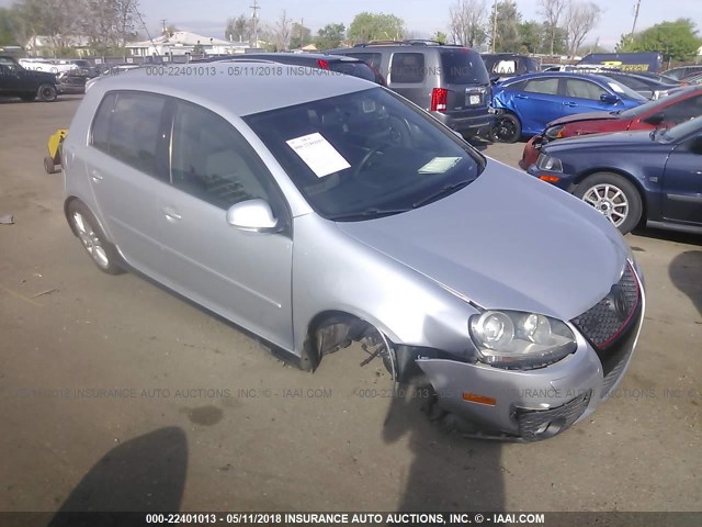 WVWHV71KX7W244792 - 2007 VOLKSWAGEN NEW GTI SILVER photo 1