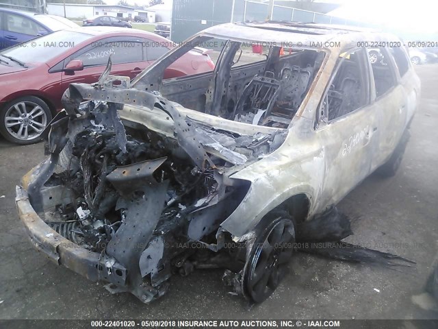 5GALVCEDXAJ107159 - 2010 BUICK ENCLAVE CXL 红色 照片 2