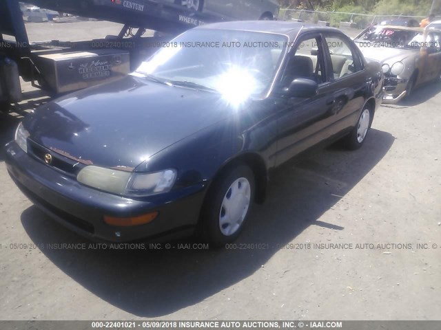 1NXBB02E6TZ384810 - 1996 TOYOTA COROLLA DX GRAY photo 2