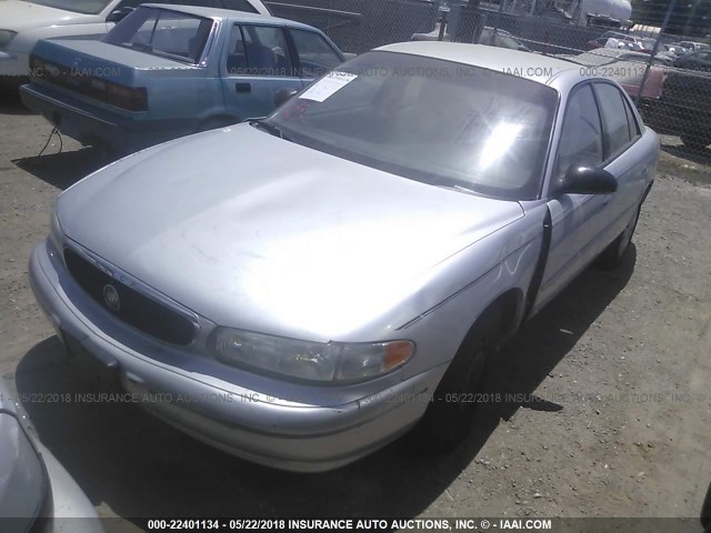 2G4WS52J031237390 - 2003 BUICK CENTURY CUSTOM SILVER photo 2