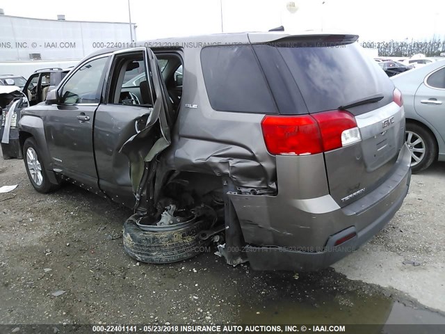 2GKALMEK6C6305998 - 2012 GMC TERRAIN SLE GRAY photo 6