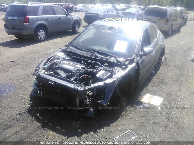 5J6TF3H57CL006453 - 2012 HONDA CROSSTOUR EXL ნაცრისფერი ფოტო 2