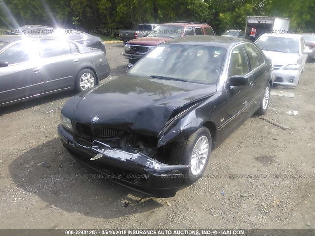 WBADN63431GM72039 - 2001 BMW 540 I AUTOMATIC أسود صورة 2