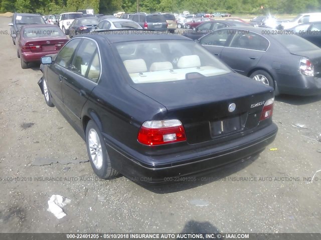 WBADN63431GM72039 - 2001 BMW 540 I AUTOMATIC أسود صورة 3