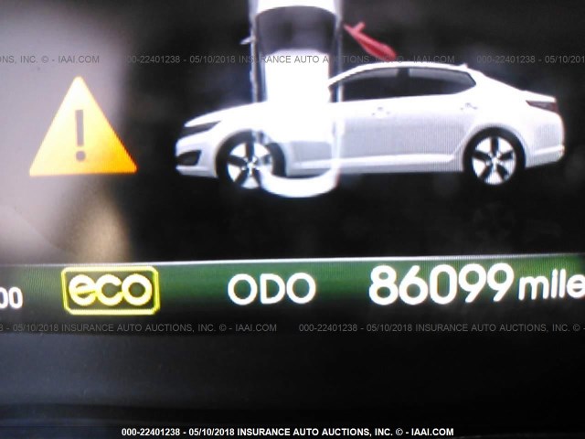 KNAGM4AD2C5033209 - 2012 KIA OPTIMA HYBRID WHITE photo 7