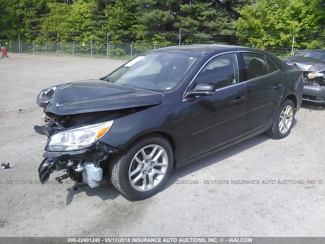 1G11C5SL2EF265998 - 2014 CHEVROLET MALIBU 1LT 灰色 照片 2