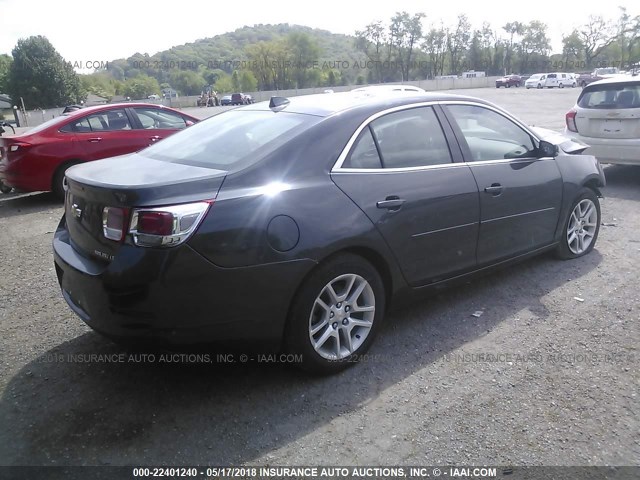 1G11C5SL2EF265998 - 2014 CHEVROLET MALIBU 1LT 灰色 照片 4