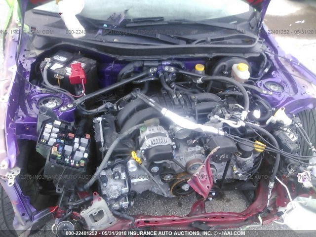 JF1ZNAA18D1712347 - 2013 TOYOTA SCION FR-S GREEN photo 10