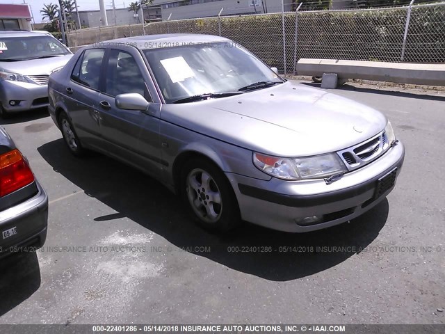 YS3ED48E513028760 - 2001 SAAB 9-5 GRAY photo 1