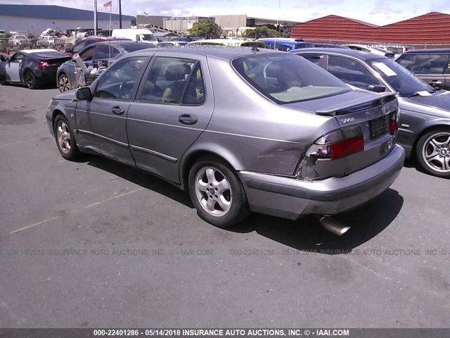 YS3ED48E513028760 - 2001 SAAB 9-5 GRAY photo 3