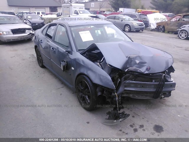 YS3FD46Y571004223 - 2007 SAAB 9-3 2.0T GRAY photo 1