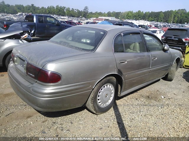 1G4HP54K43U202596 - 2003 BUICK LESABRE CUSTOM GOLD photo 4