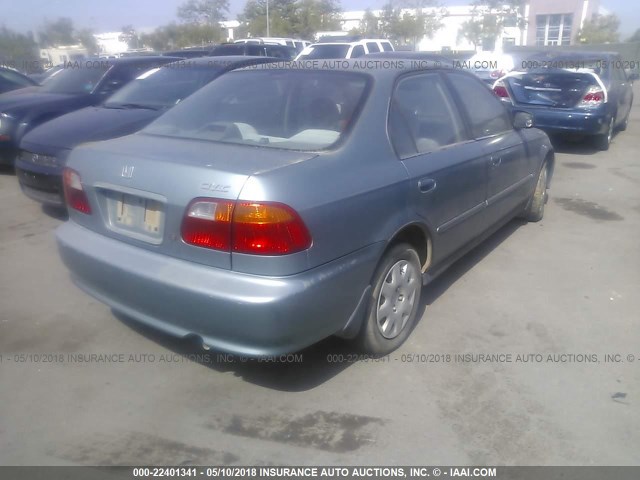 2HGEJ6611YH571687 - 2000 HONDA CIVIC SE GREEN photo 4