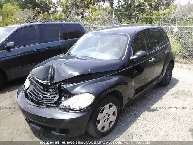 3A8FY48B28T198636 - 2008 CHRYSLER PT CRUISER BLACK photo 2