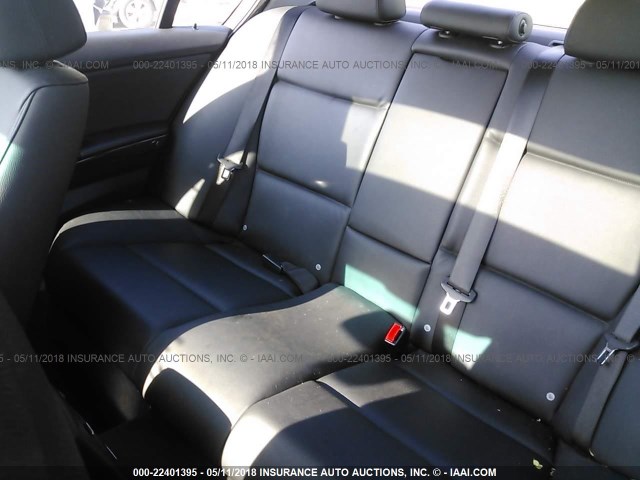 WBAVB17596NK34704 - 2006 BMW 325 I AUTOMATIC წითელი ფოტო 8