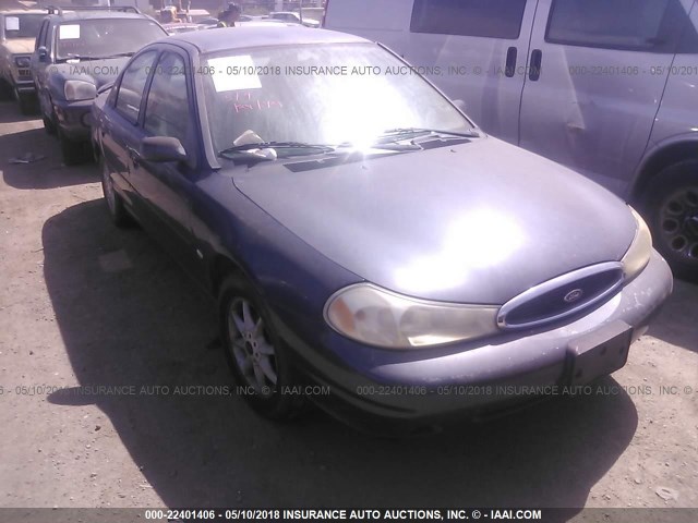 1FAFP66L2WK267847 - 1998 FORD CONTOUR LX/SPORT/SE BLUE photo 1