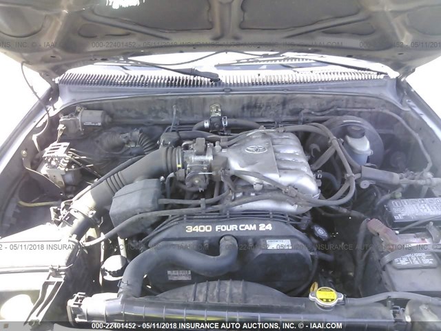 5TESN92N23Z182909 - 2003 TOYOTA TACOMA XTRACAB PRERUNNER შავი ფოტო 10