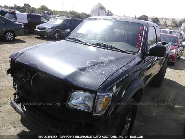 5TESN92N23Z182909 - 2003 TOYOTA TACOMA XTRACAB PRERUNNER შავი ფოტო 2