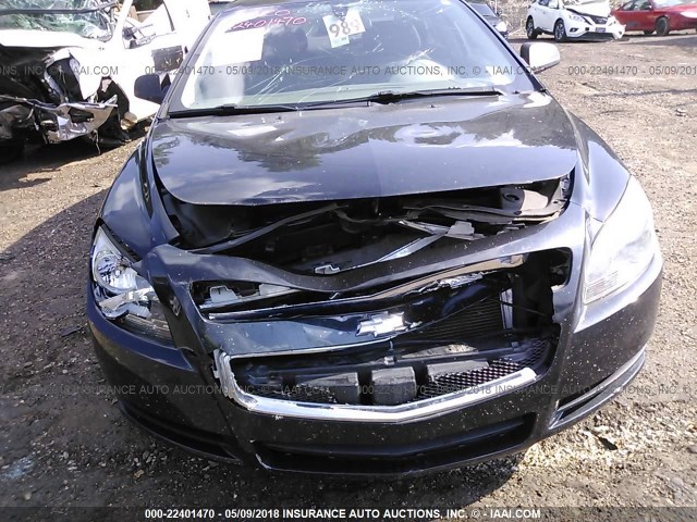 1G1ZA5EU9BF345176 - 2011 CHEVROLET MALIBU LS შავი ფოტო 6