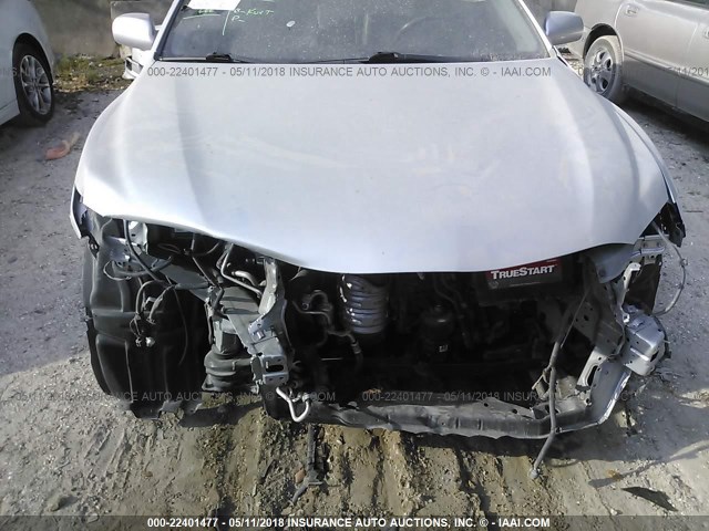 4T1BE46K47U645372 - 2007 TOYOTA CAMRY NEW GENERAT CE/LE/XLE/SE SILVER photo 6