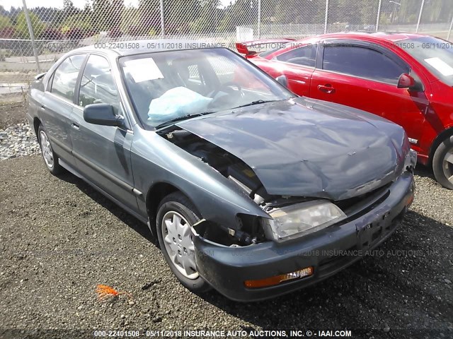 1HGCD5633TA009534 - 1996 HONDA ACCORD LX/EX GREEN photo 1