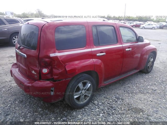 3GNDA23D06S678877 - 2006 CHEVROLET HHR LT RED photo 4