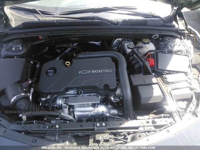 1G1ZB5ST2HF156631 - 2017 CHEVROLET MALIBU LS GRAY photo 10